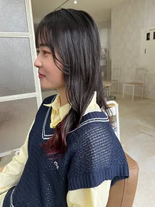 セミロング 【ROSSO】 SHUHEIのヘアスタイル