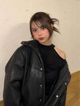 セミロング Hana ハイトーン🕯🩰のヘアスタイル