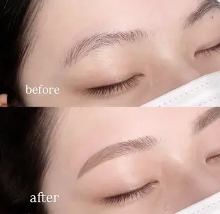 アイブロウ マツエク/束感まつげ 韓国風/nico🎀のマツエク・マツパデザイン