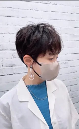 ショート 大澤 碧のヘアスタイル