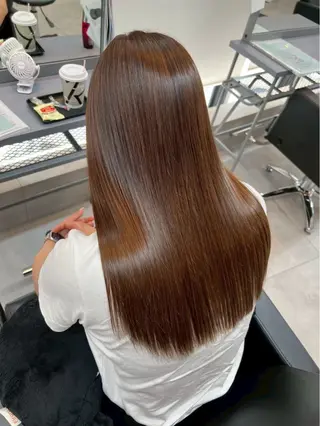 ロング 茶谷 沙穂のヘアスタイル