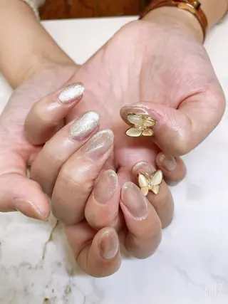 ネイル 🦋ネイルサロン ブラン🌈ゆりのネイルデザイン