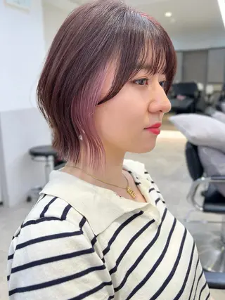 ショート カラー 夏山 秀憲のヘアスタイル