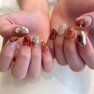 ネイル 新井 ひなののネイルデザイン