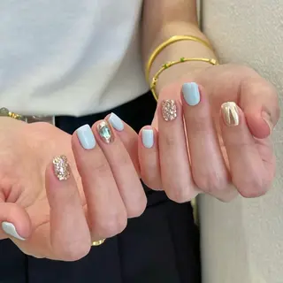 ネイル By moonネイル 🌷ワンホン/韓国風のネイルデザイン