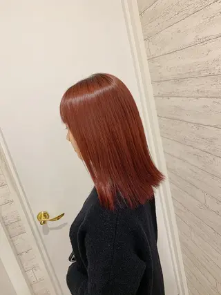 ミディアム カラー GO TODAY SHAiRE SALON 町田店所属・🫧大森 知夏🫧のヘアスタイル