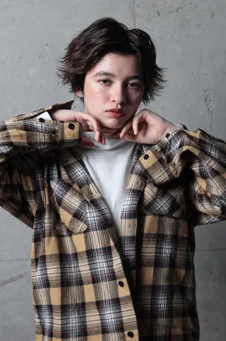 ショート パーマ Garret 新宿店【ギャレット】所属・⛑️髪質改善請負人 ⛑️ヤマザキタカヒトのヘアスタイル