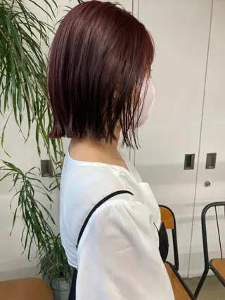 ミディアム カラー 小木曽智美 /ボブ/ショートのヘアスタイル