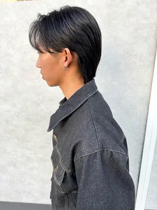 メンズ 米元 春奈のヘアスタイル