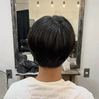 ショート メンズ カットカラーパーマ モデル🫧ﾐﾕｳ🫧の眉毛・アイブロウイメージ