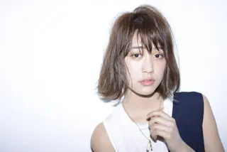 ミディアム カラー ケアカラー特化 美容師店長佐藤のヘアスタイル