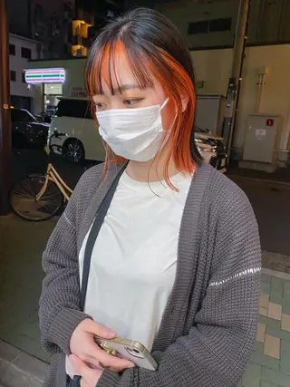 ミディアム カラー 栄・伏見 JOULE'Sのヘアスタイル