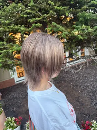 ミディアム カラー Flat /rina🧸のヘアスタイル