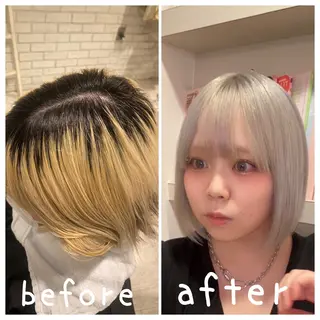 ショート カラー ブリーチ特化型🐯 Lita -ゆうや-のヘアスタイル