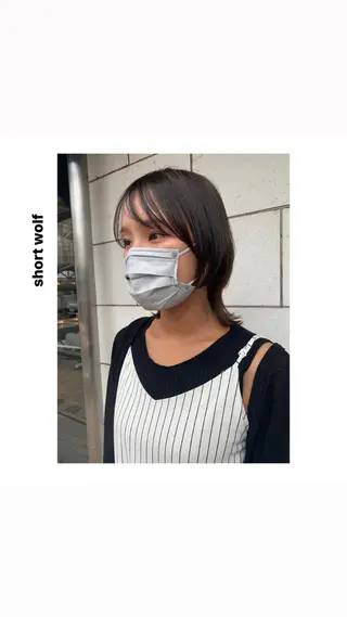 ミディアム カラー パーマ ヘアアレンジ メンズ キッズ ネイル マツエク・マツパ アイブロウ rewards成城学園前店所属・hiro【沿線で叶う 似合わせhair】のヘアスタイル