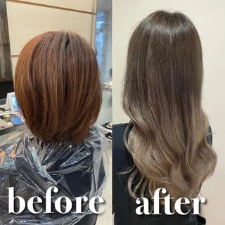 ロング カラー シールエクステ/ 髪質改善💐yuuのヘアスタイル