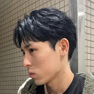 ショート パーマ メンズ 金山駅前メンズパーマ 特化COUNTERのヘアスタイル