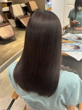 カラー 🫧毛先カット 🫧山中沙希のヘアスタイル