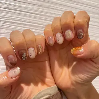 ネイル 黒葛原 めぐみのネイルデザイン