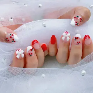 ネイル パーツ全部¥110 サロンミミのネイルデザイン