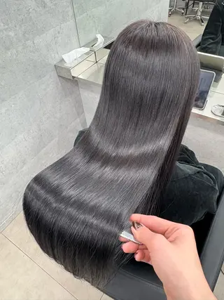 ロング カラー 髪質改善/韓国 ﾚｲﾔｰ/店長/原島のヘアスタイル