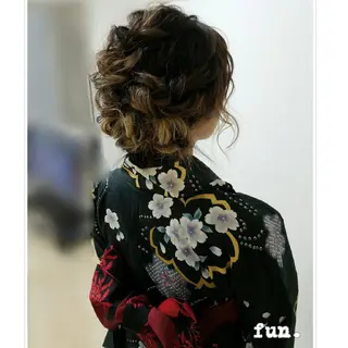 ヘアアレンジ fun./ヘアセット /エクステ/着付のその他イメージ