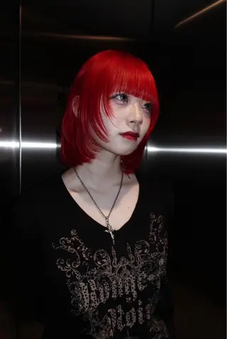 ショート カラー RAF(旧kotibybrooch)所属・水野谷遥/ハイトーン /カラーモデル🎀のヘアスタイル