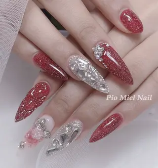 ネイル HANA 長さだしのネイルデザイン