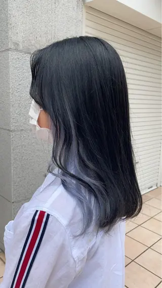 ロング カラー ザクザクレイヤー 🍀/ブリーチ/小田のヘアスタイル