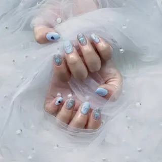 ネイル パーツ全部¥110 サロンミミのネイルデザイン