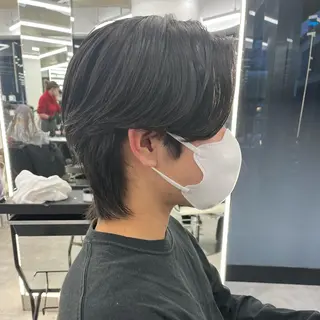 パーマ メンズ 森龍馬 メンズ専門美容師のヘアスタイル