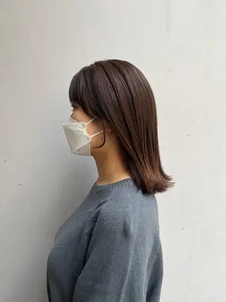 ミディアム ヘアアレンジ IT’s所属・韓国好き🇰🇷 美容師MIKUのヘアスタイル
