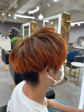 ショート カラー GDS SALONのヘアスタイル