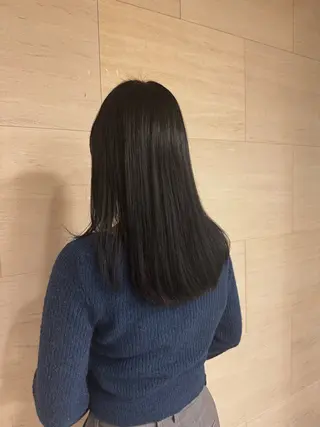 ロング ダブルカラーベージュ カラー/tuburaのヘアスタイル