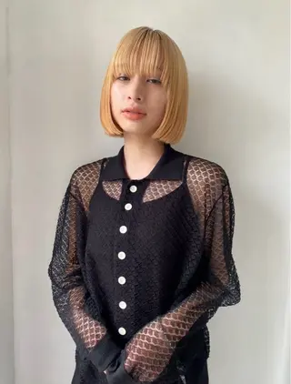 ショート rizu　/ ボブ /ブラウンカラーのヘアスタイル