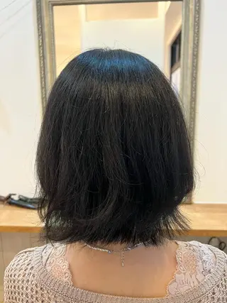 ミディアム カラー 🐰ハイトーンカラー 畠山　渡🐰のヘアスタイル