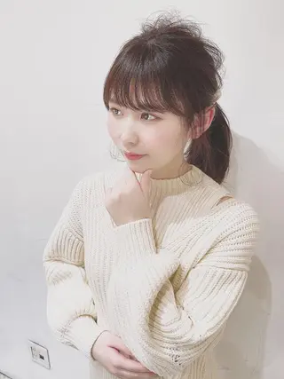 セミロング GRAND  LINE所属・若宮 宣弘のヘアスタイル