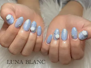 セミロング nail LUNA BLANCのネイルデザイン