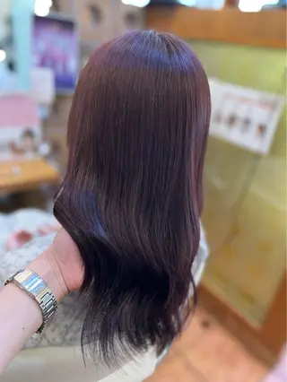 ロング カラー 🥀ダブルカラー/ 艶カラー🥀ユイキのヘアスタイル