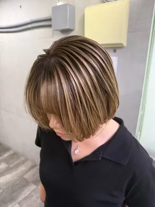 ショート Nao/ 大宮/外国人風カラーのヘアスタイル