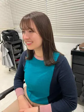 ミディアム カラー キッズ オトナヘア🌸 harukaのヘアスタイル