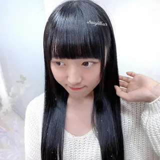 ロング sweep˖ ࣪⊹ ルカ┊ケアブリーチのヘアスタイル