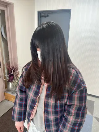 ロング 亀井寿葵  京橋 /韓国ヘア/レイヤーのヘアスタイル