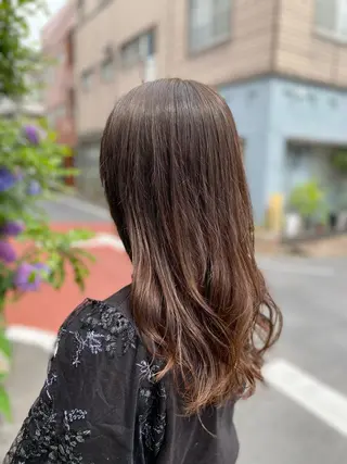 ロング カラー 古西 康裕のヘアスタイル