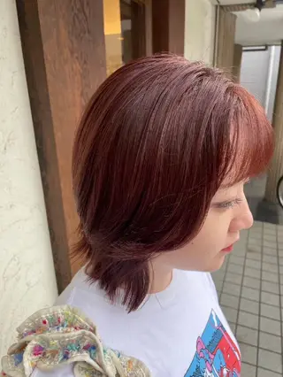 カラー 束感まつぱ🥑🤍 NATUKI🤍のマツエク・マツパデザイン