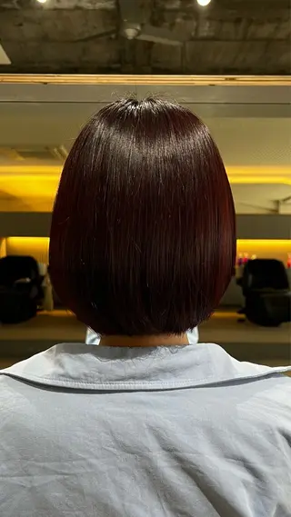 カラー 夏見 柚羽のヘアスタイル