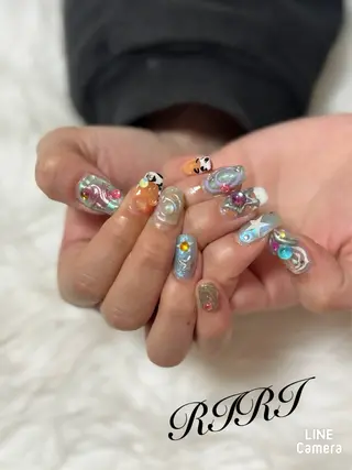 ネイル riri オーナーのネイルデザイン