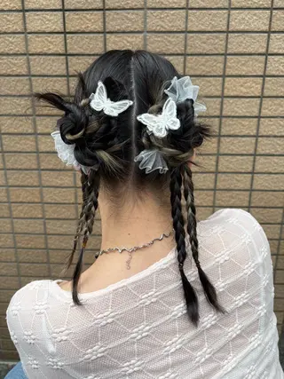 ヘアアレンジ 🐣Ash国立 秋葉美月🐣のヘアスタイル