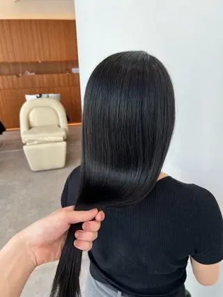 ミディアム カラー ✨髪質改善 縮毛矯正 艶髪 立川 コウキ✨のヘアスタイル