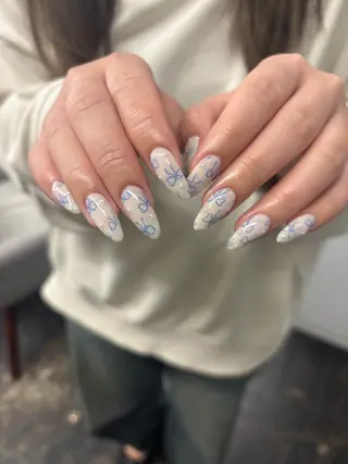 ネイル rina ニュアンス♡ワンホンのネイルデザイン